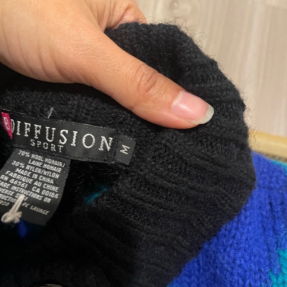 I.B.DIFFUSION SPORT WOOL MOHAIR SIZE M - Picture 6 of 7